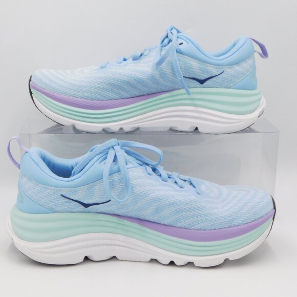 Hoka Gaviota 5 Sneaker in Airy Blue/Sunlit Ocean | Everyday Running | EUC | 8 - Picture 2 of 11
